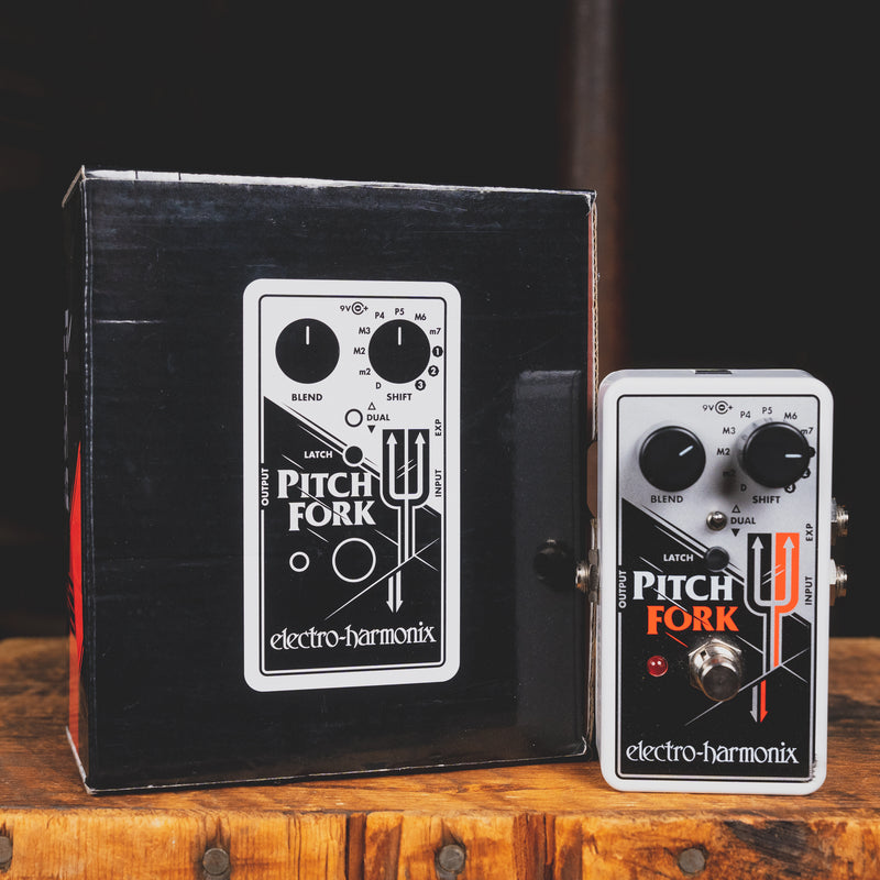 Electro Harmonix Pitch Fork Effect Pedal w/ Box - Used