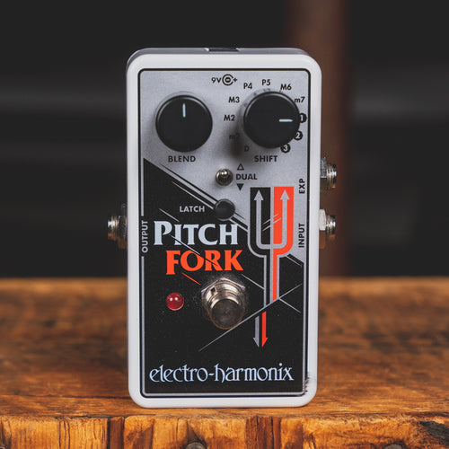 electro-harmonix pitch fork polyphonic pitch shifter pedal Electro Harmonix Pitch Fork Effect Pedal w/ Box