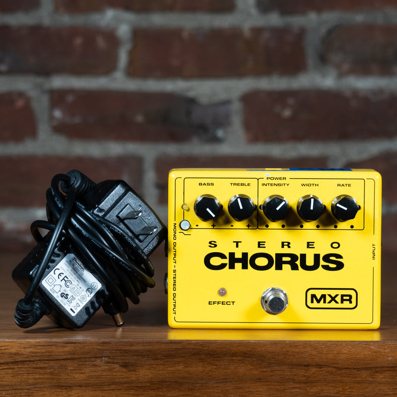 MXR M134 Stereo Chorus Guitar Effect Pedal w/ Power Supply - Used