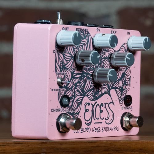 excess pedal Old Blood Noise Endeavors Excess V1 Distortion/Chorus/Delay Effect Pedal