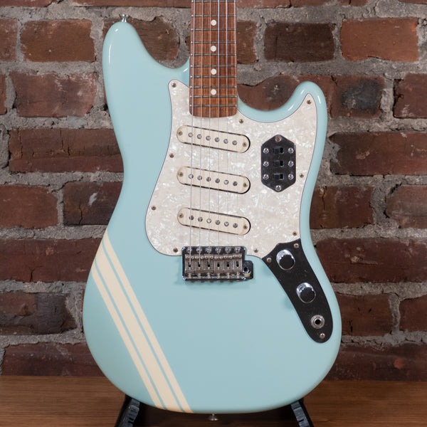 2005 Fender Cyclone II Electric Guitar, Daphne Blue, w/ HSC - Used