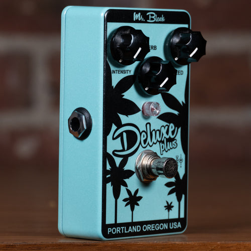 Mr. Black DeluxePlus Reverb Vibrato Effect Pedal - Used