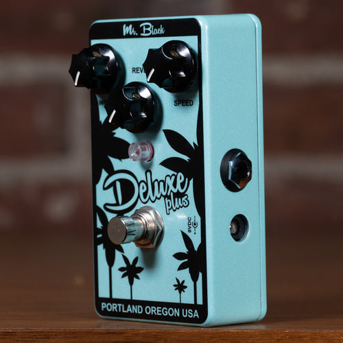 Mr. Black DeluxePlus Reverb Vibrato Effect Pedal - Used