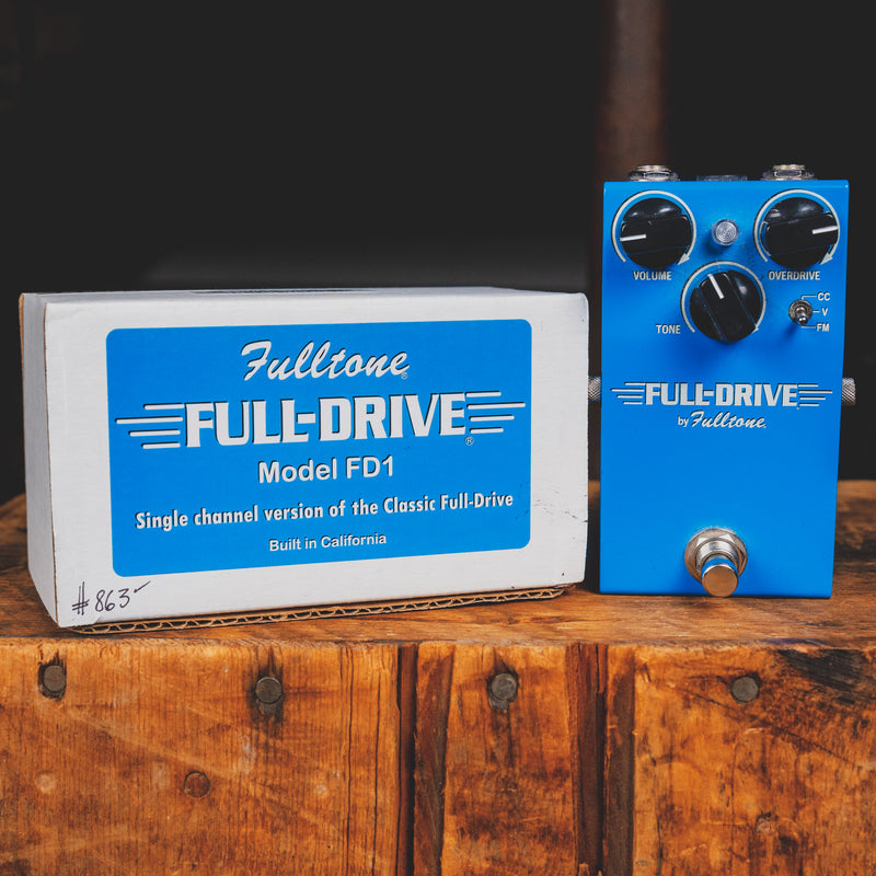 Fulltone Full Drive FD1 Effect Pedal w/ Box - Used