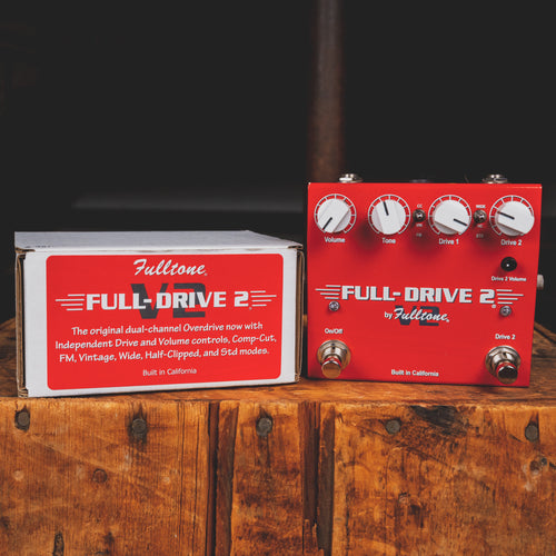 Fulltone Full Drive 2 Effect Pedal w/ Box