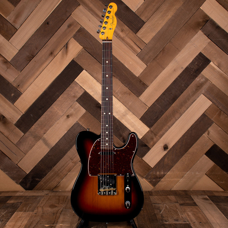 2022 Fender American Professional II Telecaster Electric Guitar, 3 Color Sunburst with OHSC - Used