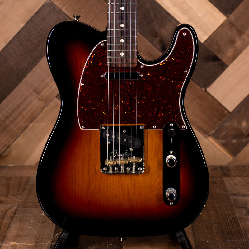 2022 Fender American Professional II Telecaster Electric Guitar, 3 Color Sunburst with OHSC - Used