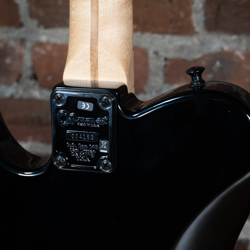 2016 Charvel USA San Dimas HH FR Electric Guitar, Gloss Black w/ Gig Bag - Used