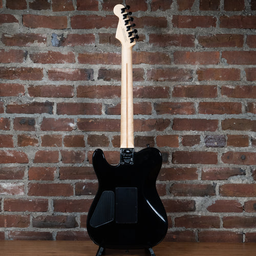 2016 Charvel USA San Dimas HH FR Electric Guitar, Gloss Black w/ Gig Bag - Used