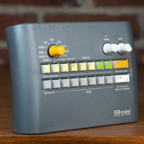 Korg KR Mini Electronic Drum Machine W Box Used