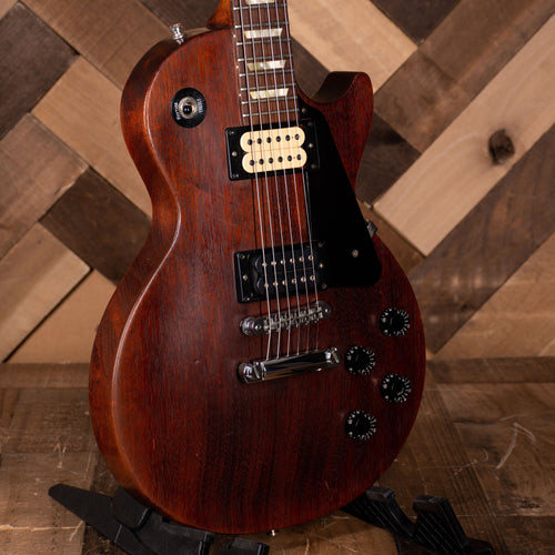 2005 Gibson Les Paul Studio Electric Guitar, Faded Worn Brown With Gig