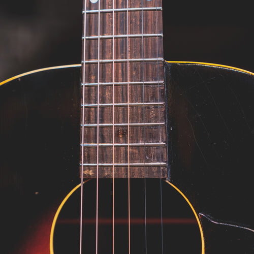 1938 Kalamazoo KG-11 Acoustic Guitar, Burst w/ Case - Used