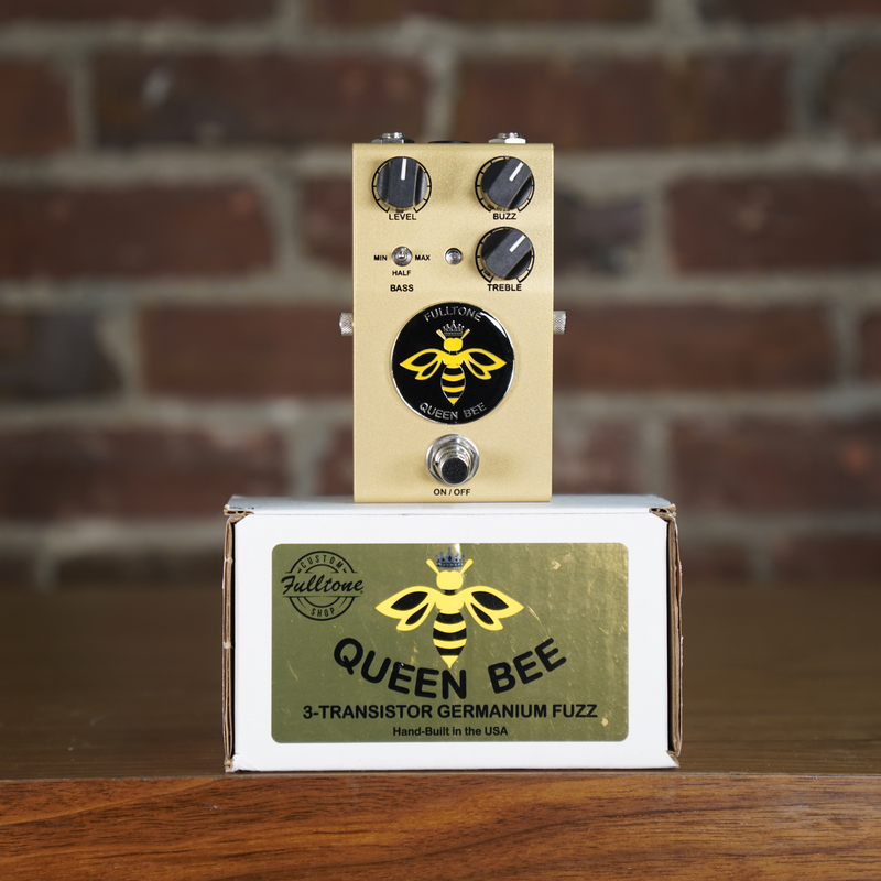 Fulltone Queen Bee Germanium Fuzz Signed w/Box Effect Pedal - Used
