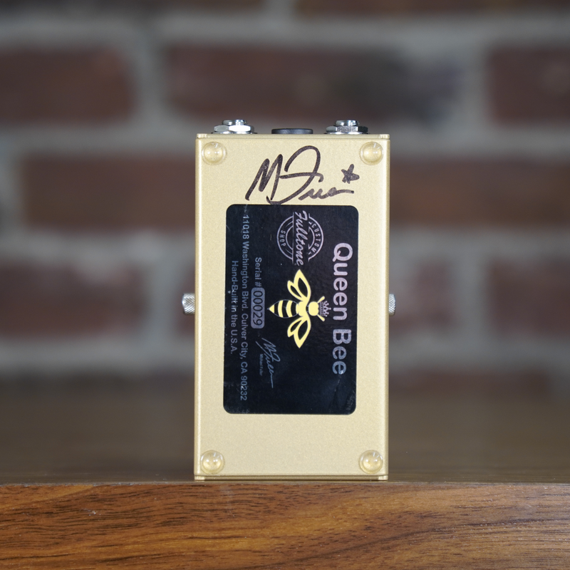 Fulltone Queen Bee Germanium Fuzz Signed w/Box Effect Pedal - Used