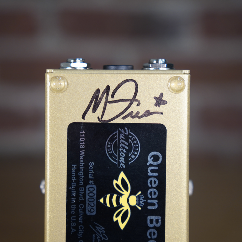Fulltone Queen Bee Germanium Fuzz Signed w/Box Effect Pedal - Used