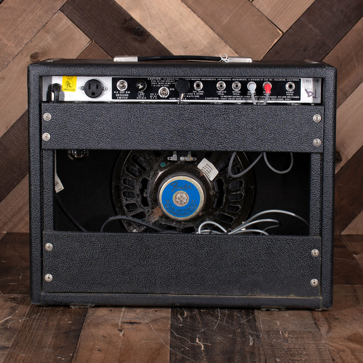 1979 Fender Princeton Reverb Combo Amplifier - Used