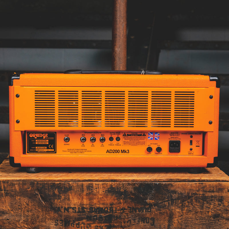 2009 Orange Amps AD200B MK3 Bass Tube Amplifier Head - Used