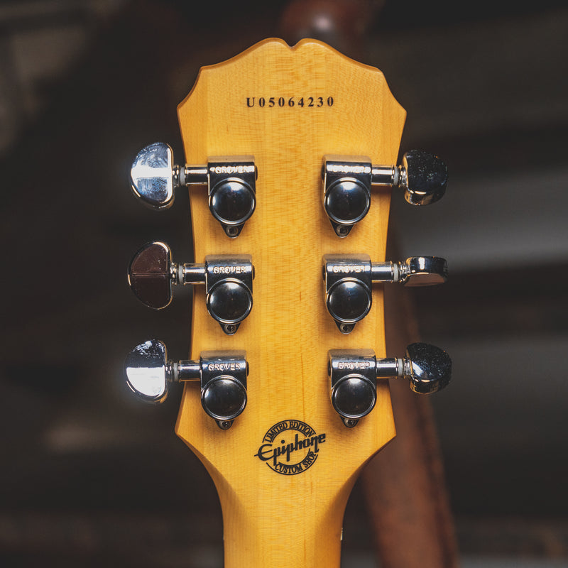 2005 Epiphone USA Map Natural Electric Guitar w/ OGB - Used