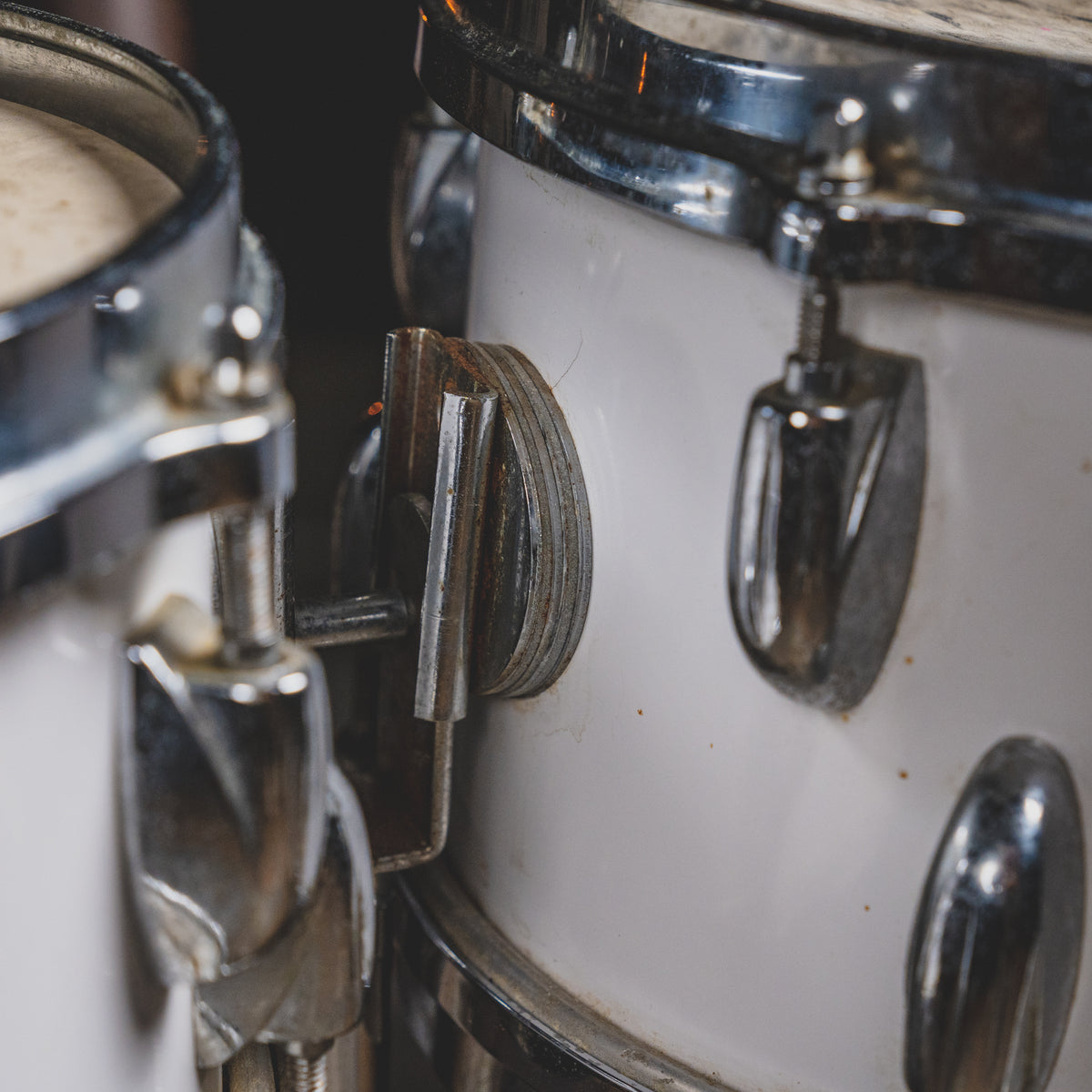 1970s Gretsch 8" & 10" Tom w/ Ludwig Stand Drum Kit - Vintage