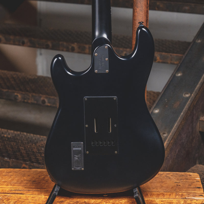 2021 Music Man Cutlass HSS Stealth Black Electric Guitar w/ OHSC - Used