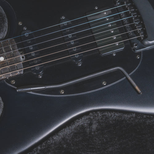 2021 Music Man Cutlass HSS Stealth Black Electric Guitar w/ OHSC - Used