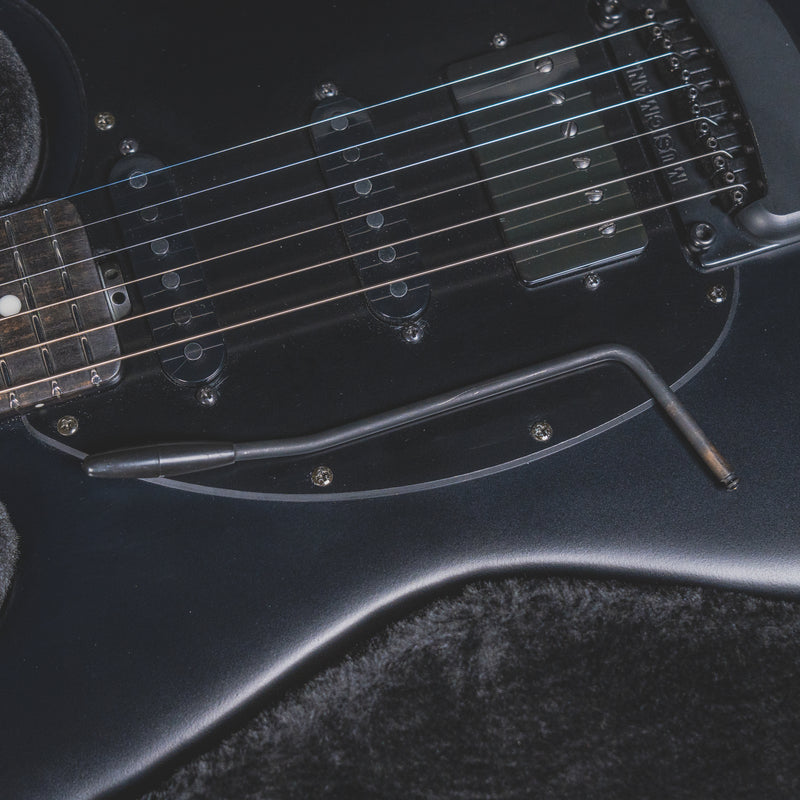 2021 Music Man Cutlass HSS Stealth Black Electric Guitar w/ OHSC - Used