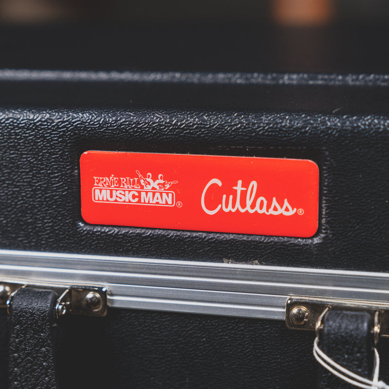 2021 Music Man Cutlass HSS Stealth Black Electric Guitar w/ OHSC - Used