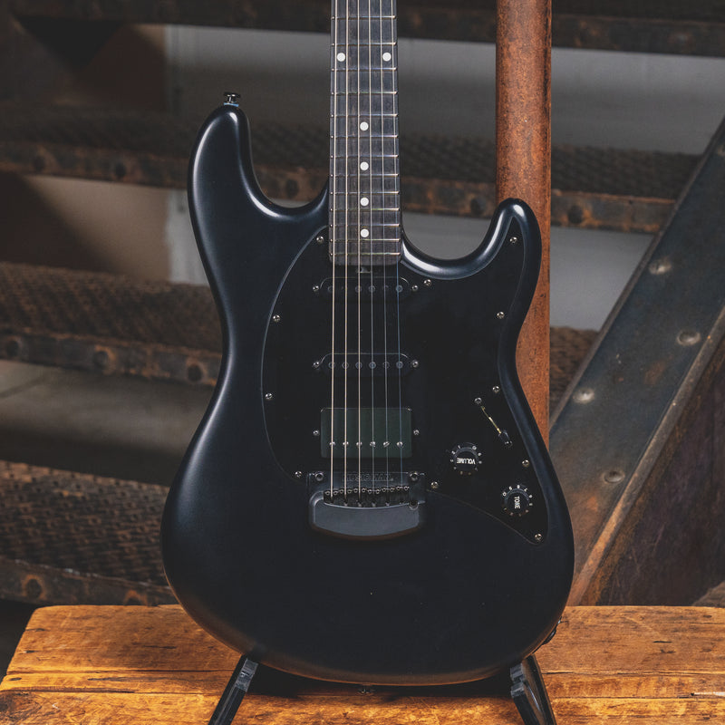 2021 Music Man Cutlass HSS Stealth Black Electric Guitar w/ OHSC - Used