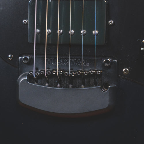 2021 Music Man Cutlass HSS Stealth Black Electric Guitar w/ OHSC - Used