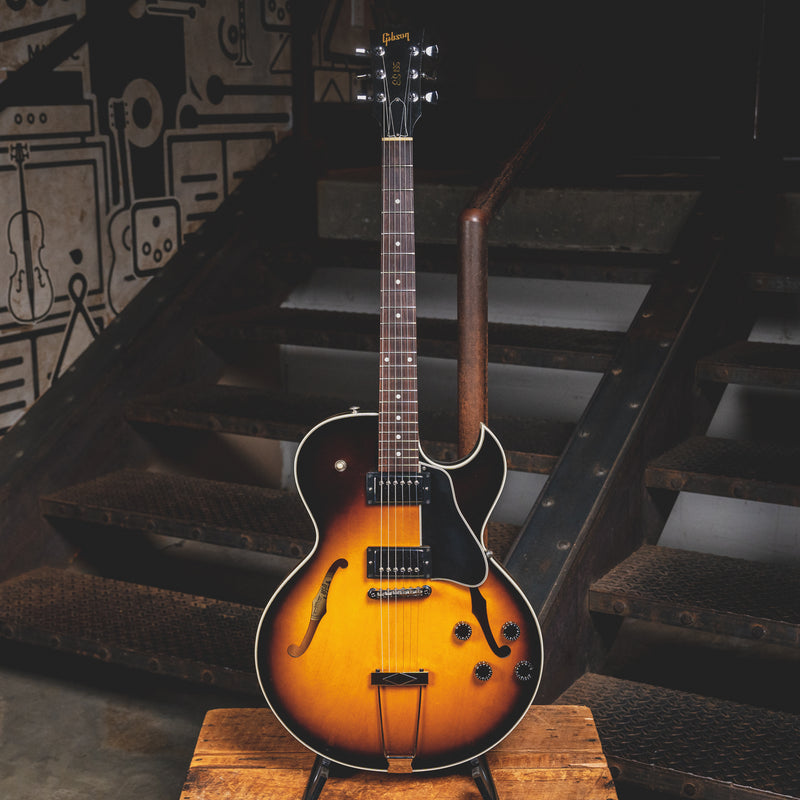 2002 Gibson ES-135 Vintage Sunburst Electric Guitar w/ OHSC - Used