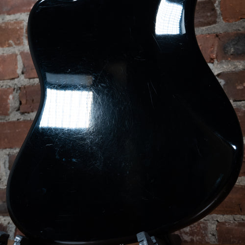 2005 Fender CIJ Baritone Electric Guitar Special, Black w/ Gig Bag - Used