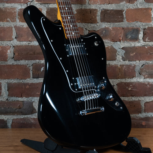 2005 Fender CIJ Baritone Electric Guitar Special, Black w/ Gig Bag - Used