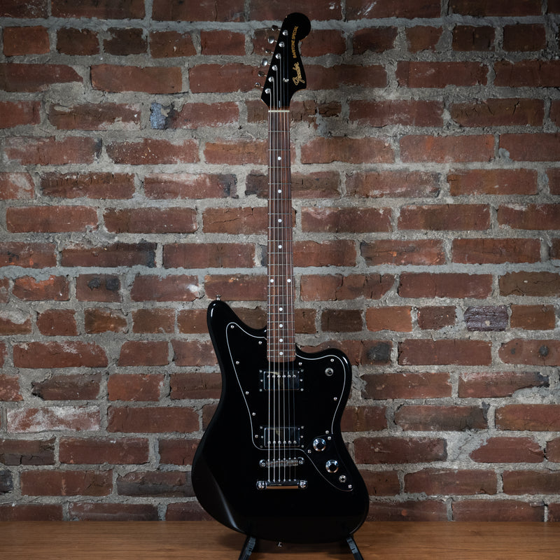 2005 Fender CIJ Baritone Electric Guitar Special, Black w/ Gig Bag - Used
