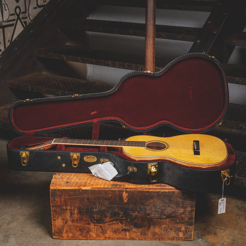 2021 Martin Custom Shop Size 2 Bearclaw Spruce/Quilted Maple Acoustic Guitar, Natural w/ OHSC  - Used
