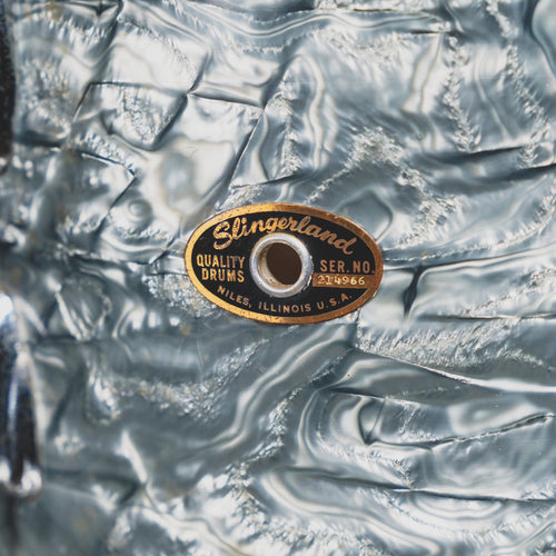 1960s Slingerland Black Diamond Pearl Drum Kit - Vintage