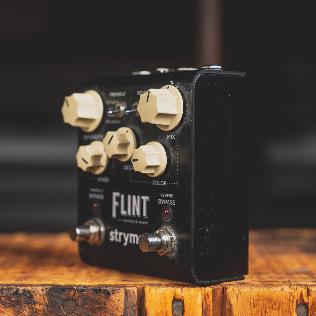 Strymon Flint V1 Reverb Tremolo Effect Pedal W Box Used strymon-flint-v1-reverb-tremolo-effect-pedal-w-box-used