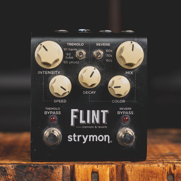 ギター strymon FLINT V1 Strymon Flint V1 Reverb & Tremolo Effect Pedal w/ Box - Used
