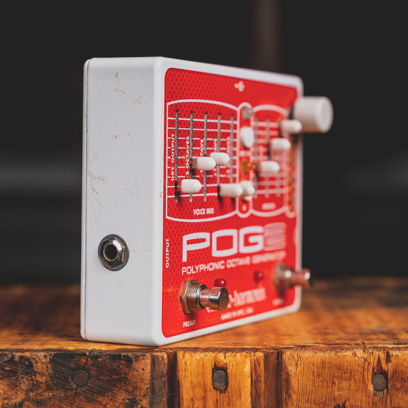 Electro Harmonix POG2 Polyphonic Octave Generator Effect Pedal w/ Box - Used