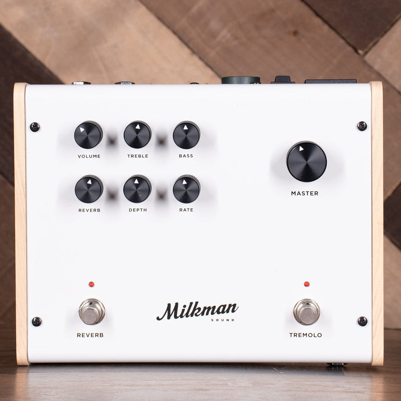 Milkman Sound The Amp 50 Guitar Amplifier Pedal White with Original B