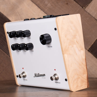 Milkman Sound The Amp 50 Guitar Amplifier Pedal, White with Original Box, 50 Watts