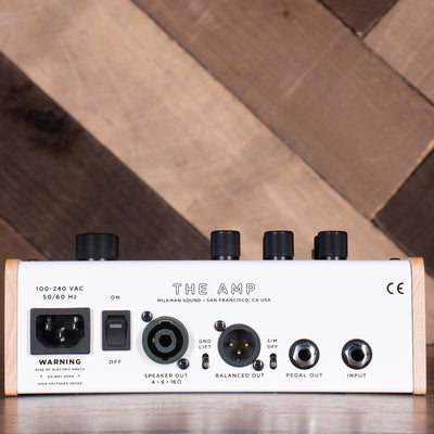 Milkman Sound The Amp 50 Guitar Amplifier Pedal, White with Original Box, 50 Watts