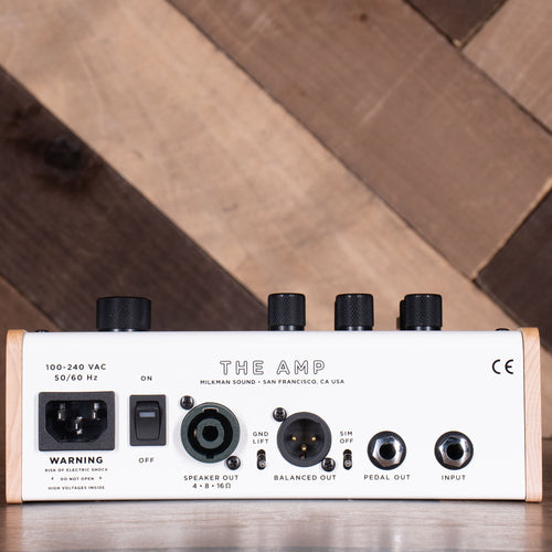 Milkman Sound The Amp 50 Guitar Amplifier Pedal, White with Original Box, 50 Watts