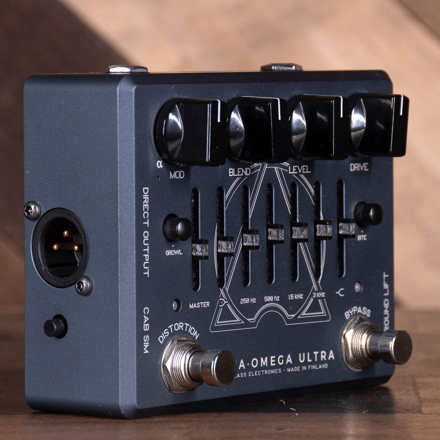 Darkglass Alpha Omega Ultra Bass Preamp Effect Pedal With Original Box