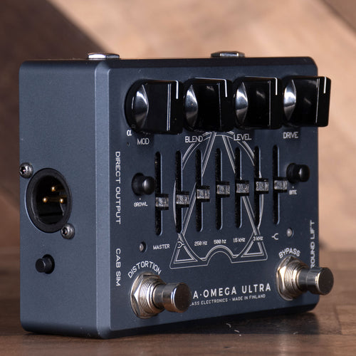 Darkglass Alpha Omega Ultra Bass Preamp Effect Pedal With Original Box - Used