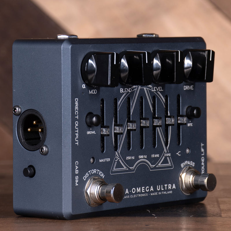 Darkglass Alpha Omega Ultra Bass Preamp Effect Pedal With Original Box - Used