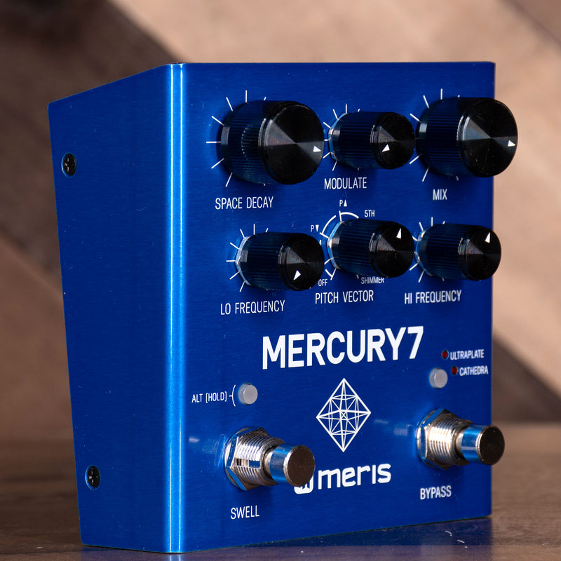 Meris Mercury7 Algorithmic DSP Reverb Effect Pedal w/ Original Box - Used