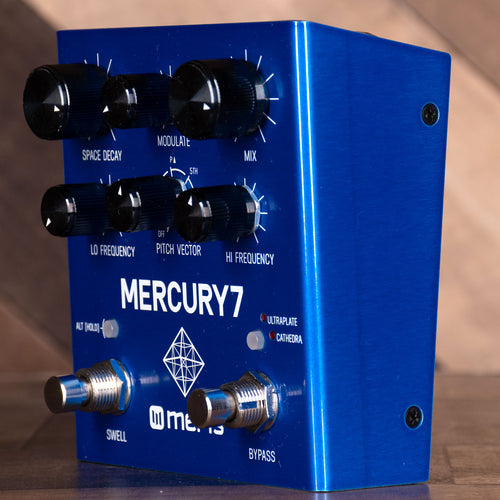 meris mercury 7 reverb pedal Meris Mercury7 Algorithmic DSP Reverb Effect Pedal w/ Original Box