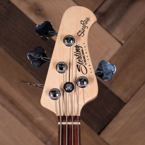 Music Man Sub Series Bass Guitar HH. Pacific Blue Burst With Bag - Used