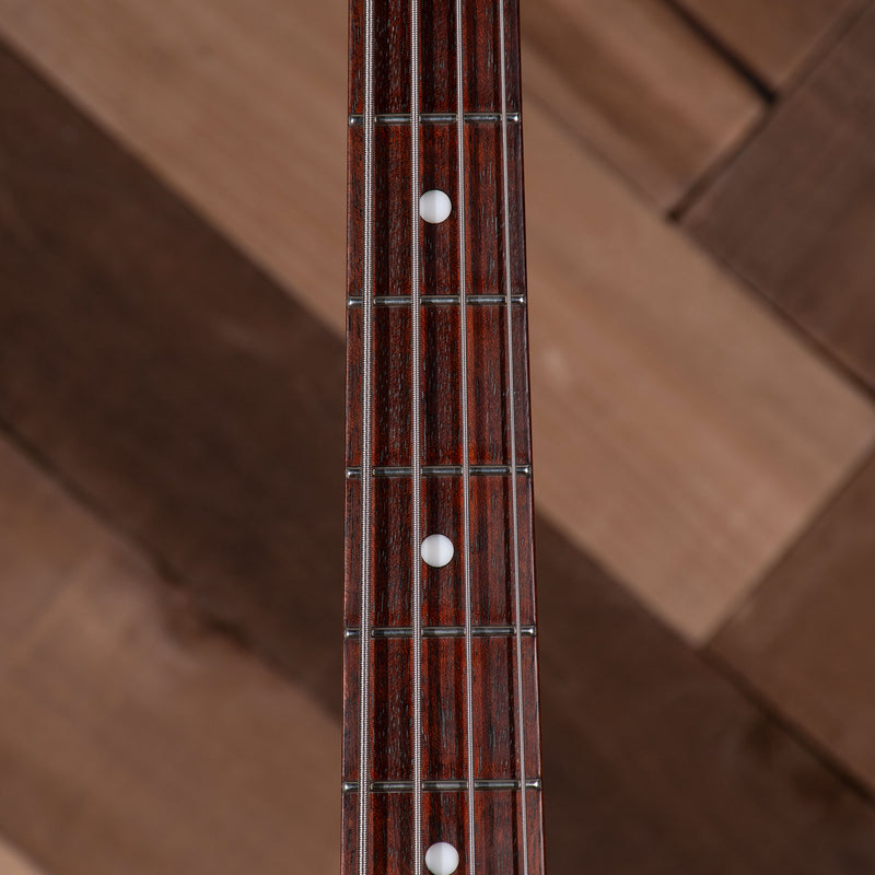 Music Man Sub Series Bass Guitar HH. Pacific Blue Burst With Bag - Used