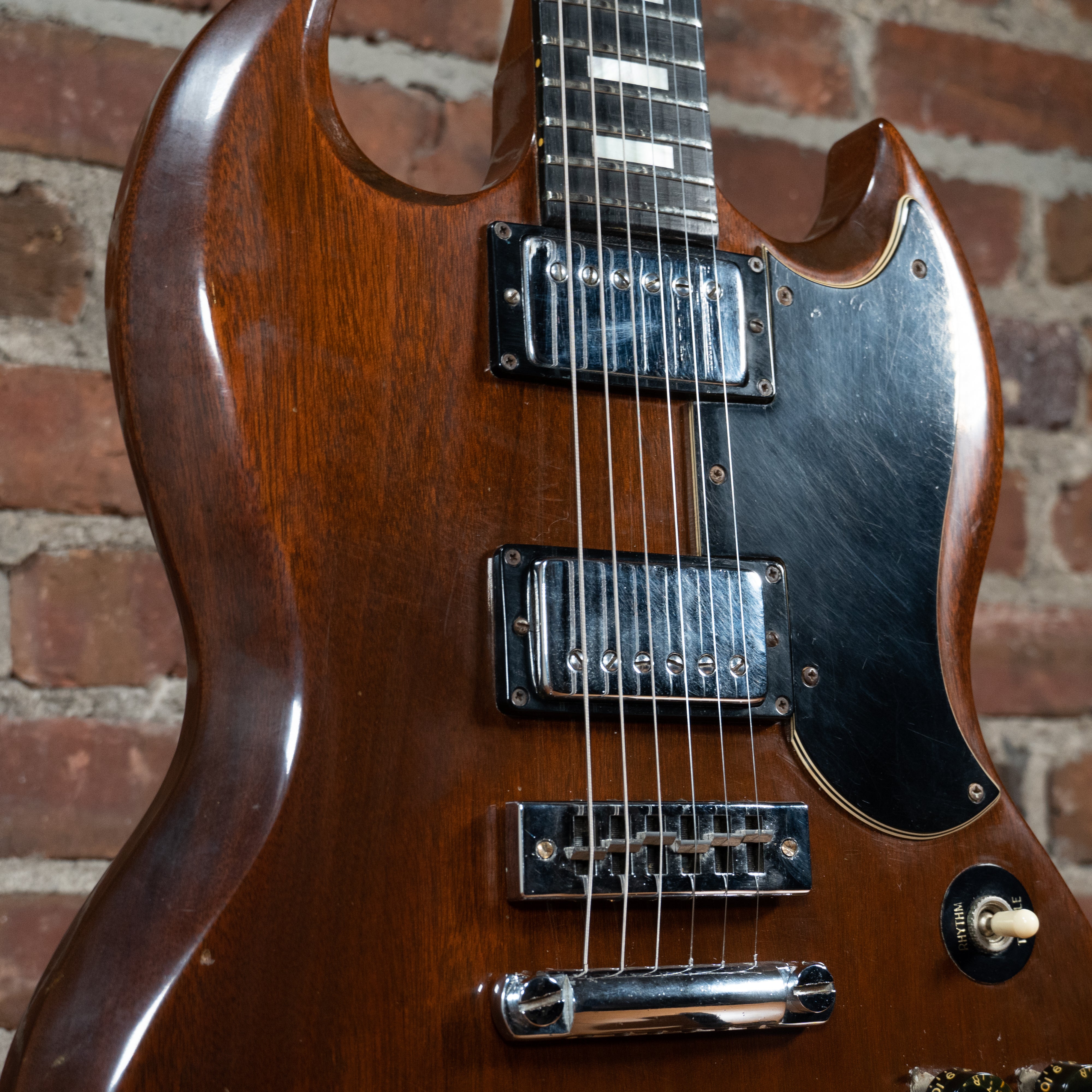 1973 Gibson SG Standard Electric Guitar, Walnut w/ Hardshell Case